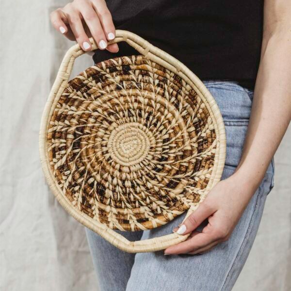 Pie Basket With Carrier Handles