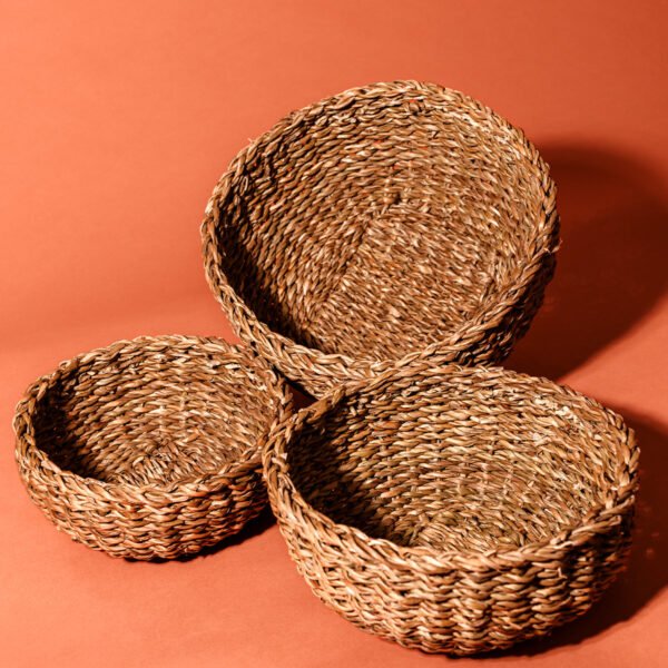 Seagrass Basket Set (Set of 3)