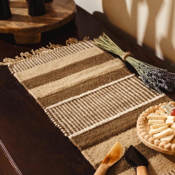 Short Woven Table Runner