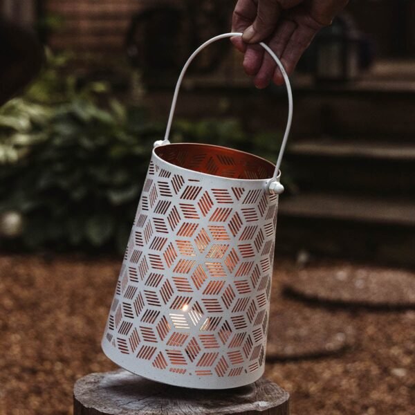 Glimmer Bright Iron Candle Lantern